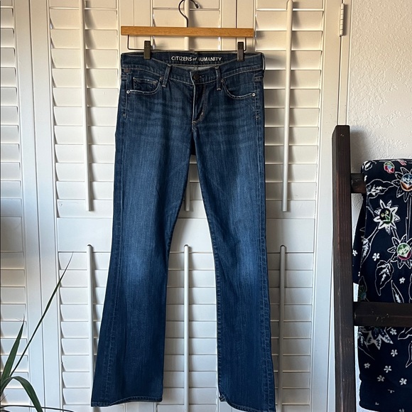 Citizens Of Humanity Denim - Citizens of Humanity Dark Blue Flare Jeans
